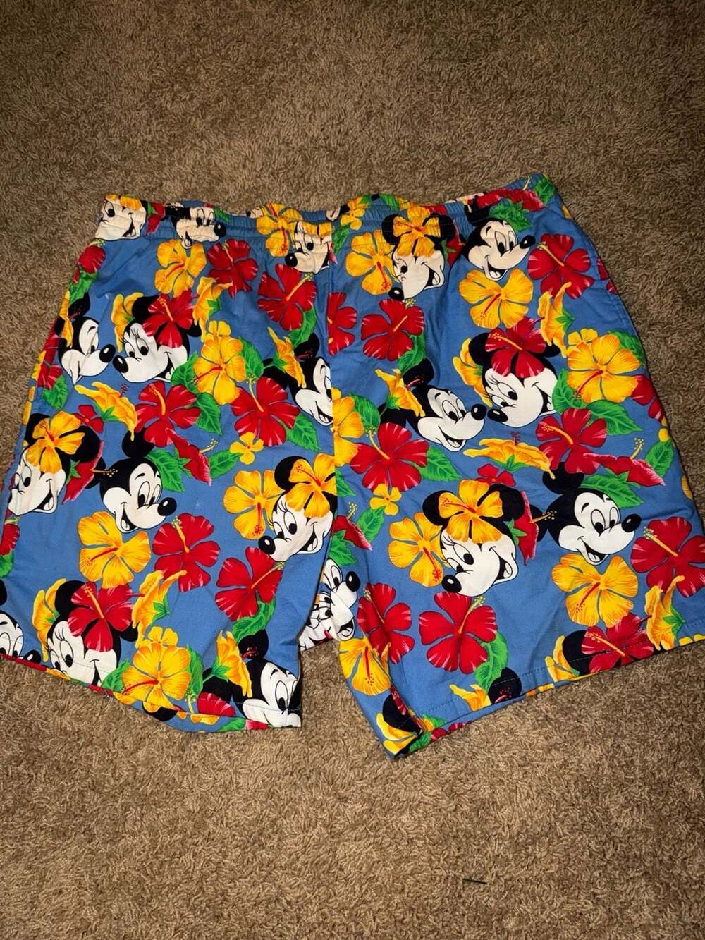 Mickey Mouse Tropical Swim Trunks for Men